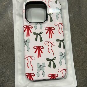 Casely Brand New Festive Girlie | Holiday Bow Case Iphone 14 Pro